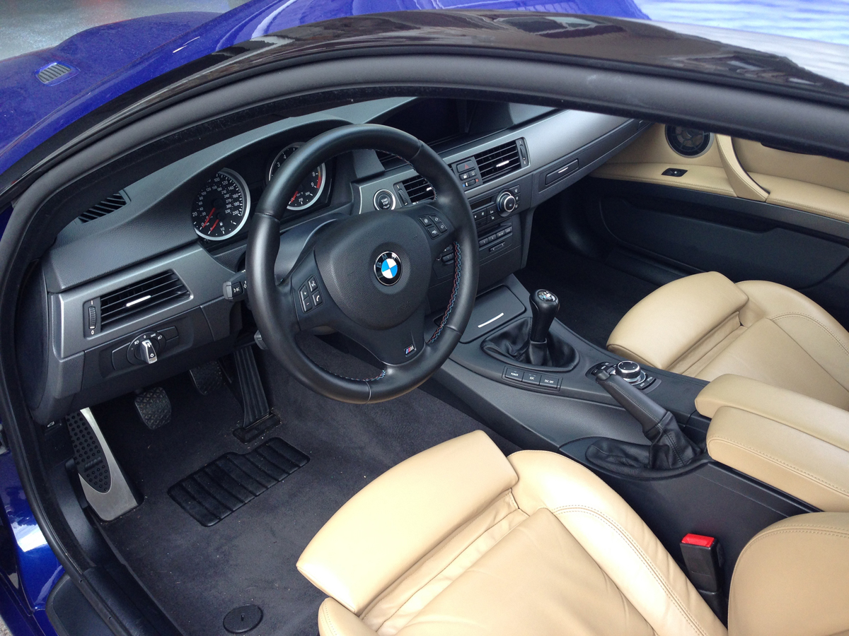 BMW E92 M3 interior