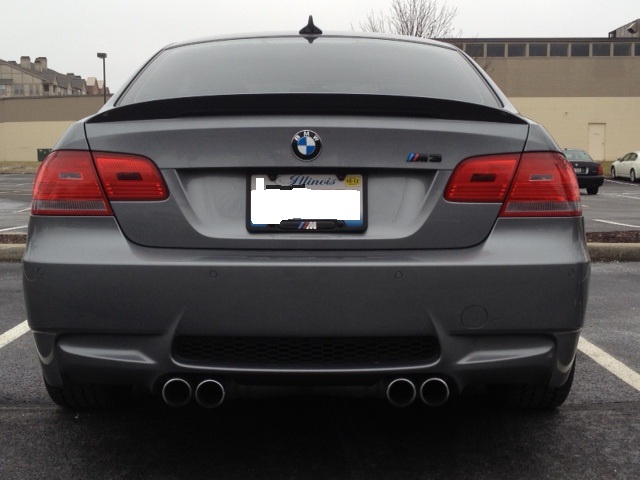 BMW performance CF spoiler or not on silverstone - BMW M3