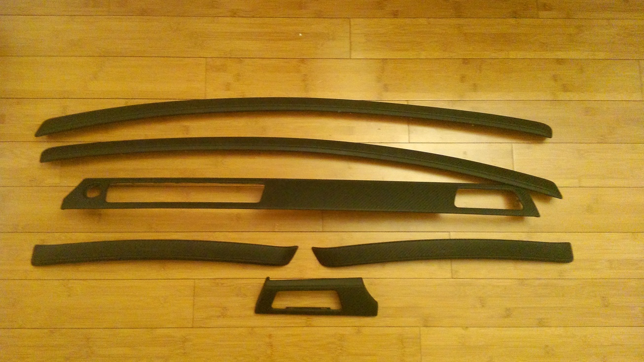 Name:  OEM BMW E92 M3 Carbon Leather Trim Pieces.jpg
Views: 1403
Size:  328.2 KB